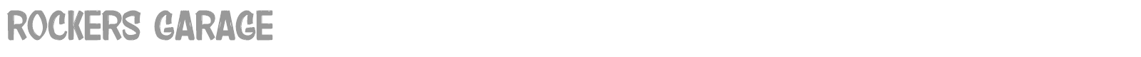 Rockers Garage font preview